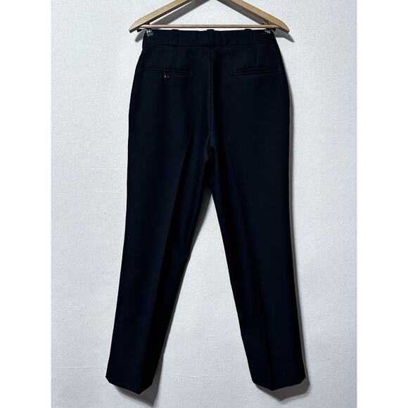 Men's Flying Cross Black Straight Leg Pants Slacks 34 Regular EUC Stretch - Picture 7 of 13